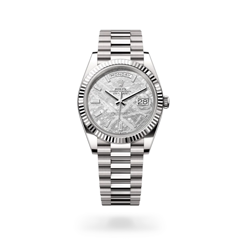 Rolex Day-Date in 18 Karat Weißgold, M228239-0055 - S.M.WILD