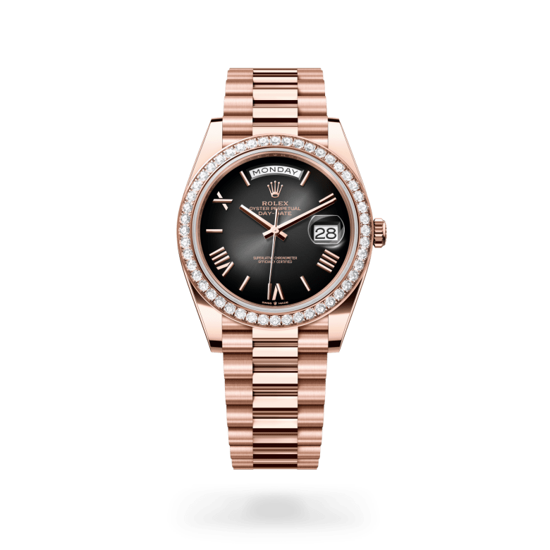 Rolex Day-Date in 18 Karat Everose-Gold, M228345RBR-0025 - S.M.WILD