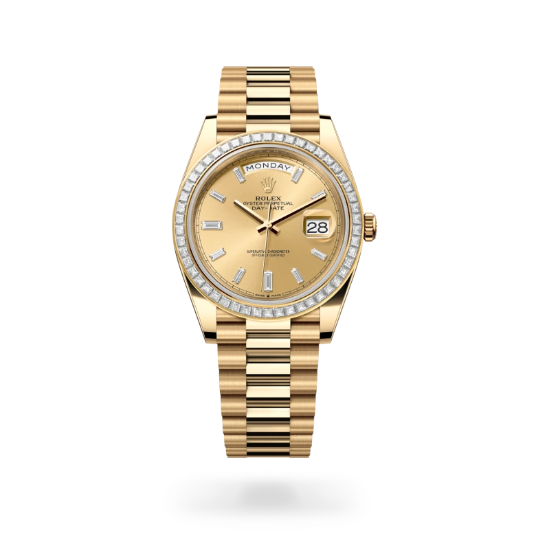 Rolex Day-Date in 18 Karat Gelbgold, M228398TBR-0002 - S.M.WILD