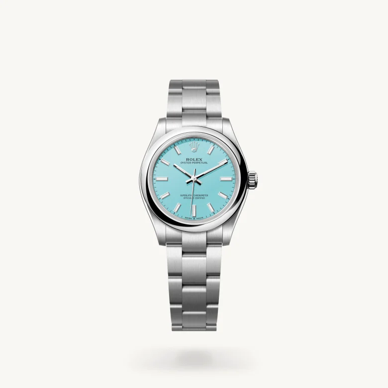 Rolex Oyster Perpetual in Edelstahl Oystersteel, M277200-0007 - S.M.WILD
