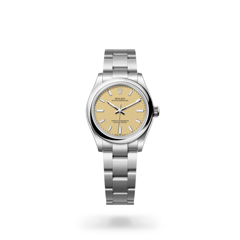 Rolex Oyster Perpetual in Edelstahl Oystersteel, M277200-0013 - S.M.WILD
