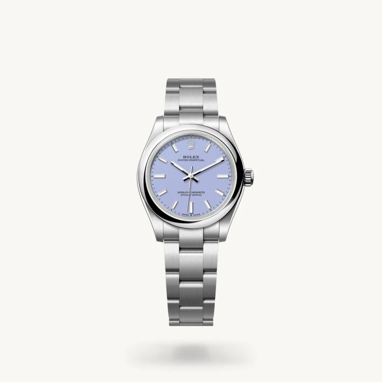 Rolex Oyster Perpetual in Edelstahl Oystersteel, M277200-0014 - S.M.WILD