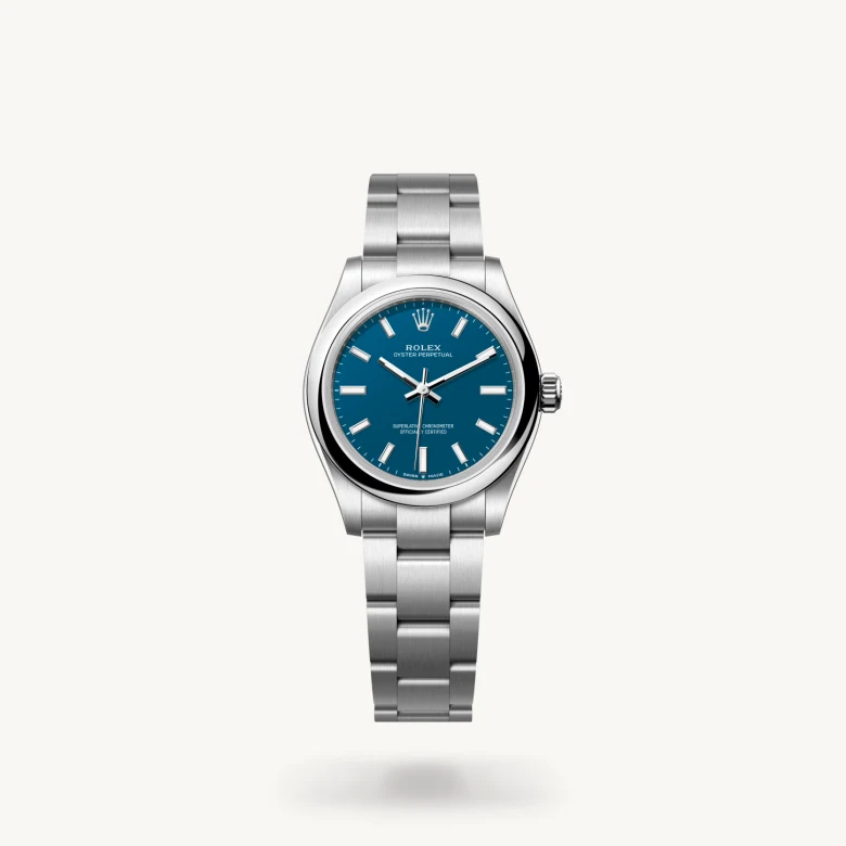Rolex Oyster Perpetual in Edelstahl Oystersteel, M277200-0017 - S.M.WILD