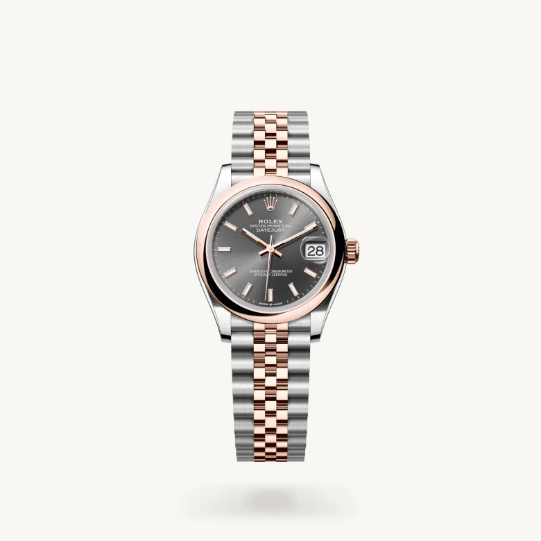 Rolex Datejust in Rolesor Everose (Kombination aus Edelstahl Oystersteel und Everose-Gold), M278241-0018 - S.M.WILD