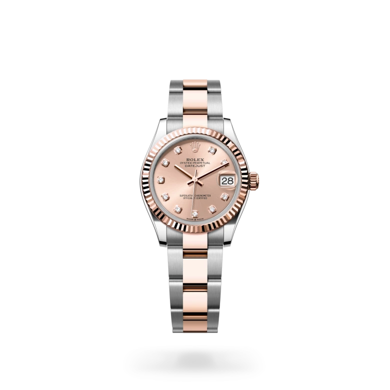 Rolex Datejust in Rolesor Everose (Kombination aus Edelstahl Oystersteel und Everose-Gold), M278271-0023 - S.M.WILD