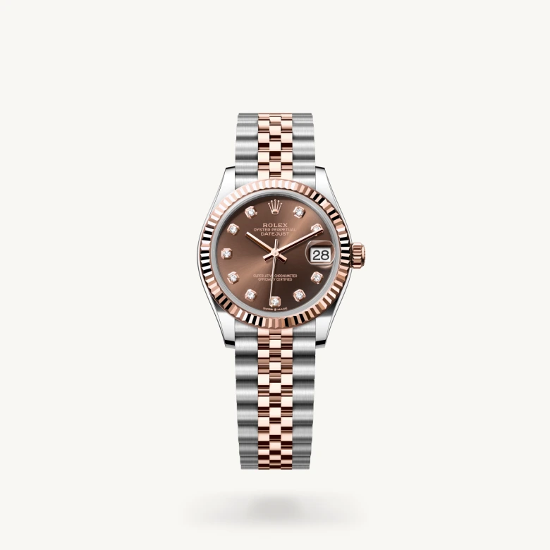 Rolex Datejust in Rolesor Everose (Kombination aus Edelstahl Oystersteel und Everose-Gold), M278271-0028 - S.M.WILD