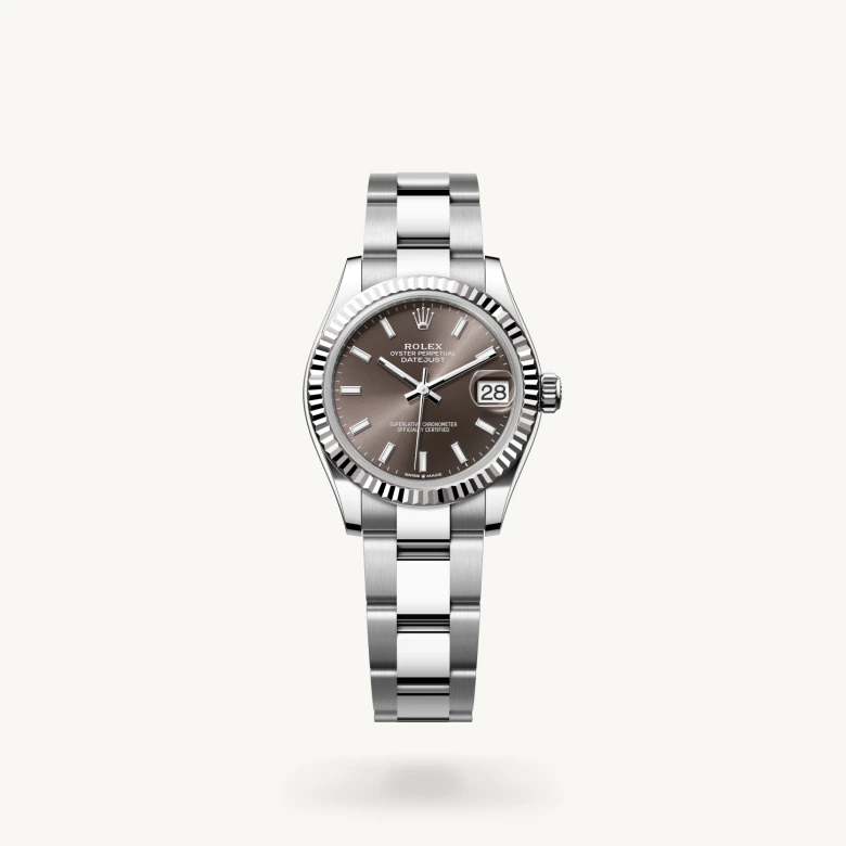 Rolex Datejust in Rolesor weiß (Kombination aus Edelstahl Oystersteel und Weißgold), M278274-0015 - S.M.WILD
