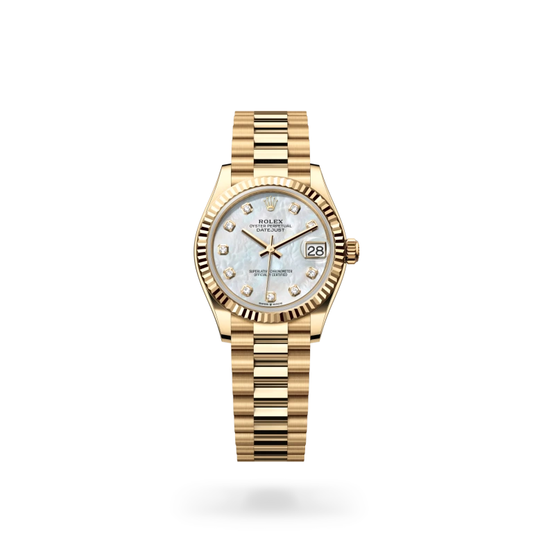 Rolex Datejust in 18 Karat Gelbgold, M278278-0010 - S.M.WILD