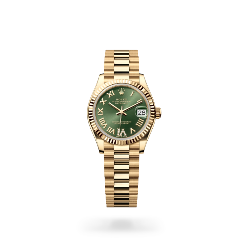 Rolex Datejust in 18 Karat Gelbgold, M278278-0030 - S.M.WILD