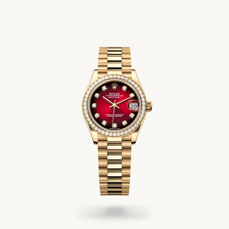 Rolex Datejust in 18 Karat Gelbgold, M278288RBR-0041 - S.M.WILD
