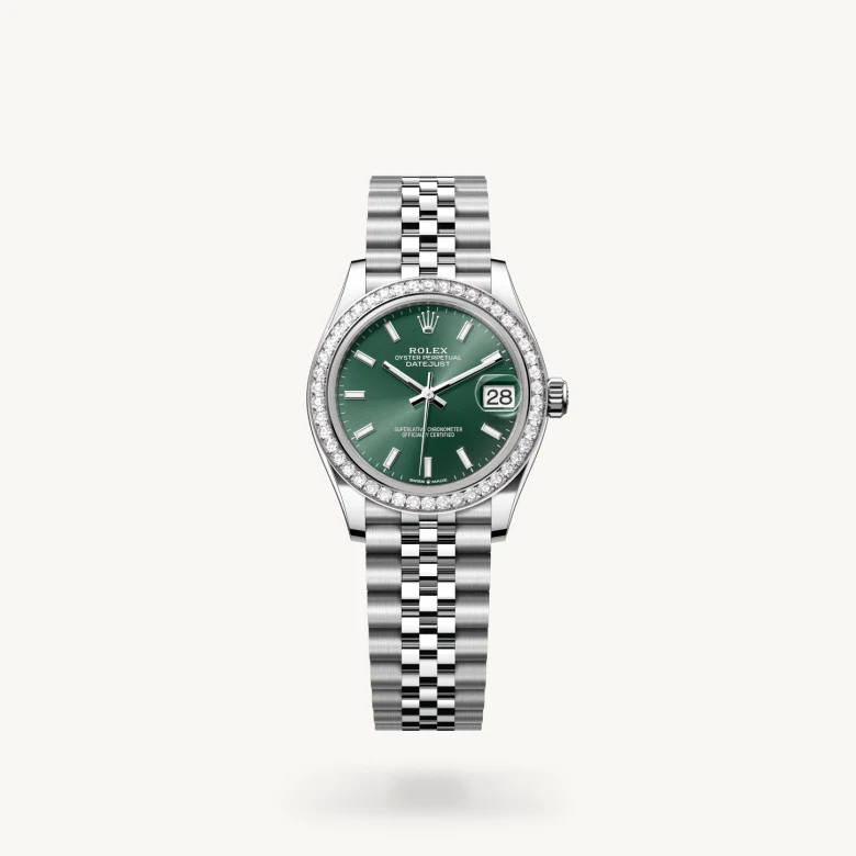 Rolex Datejust in Rolesor weiß (Kombination aus Edelstahl Oystersteel und Weißgold), M278384RBR-0022 - S.M.WILD