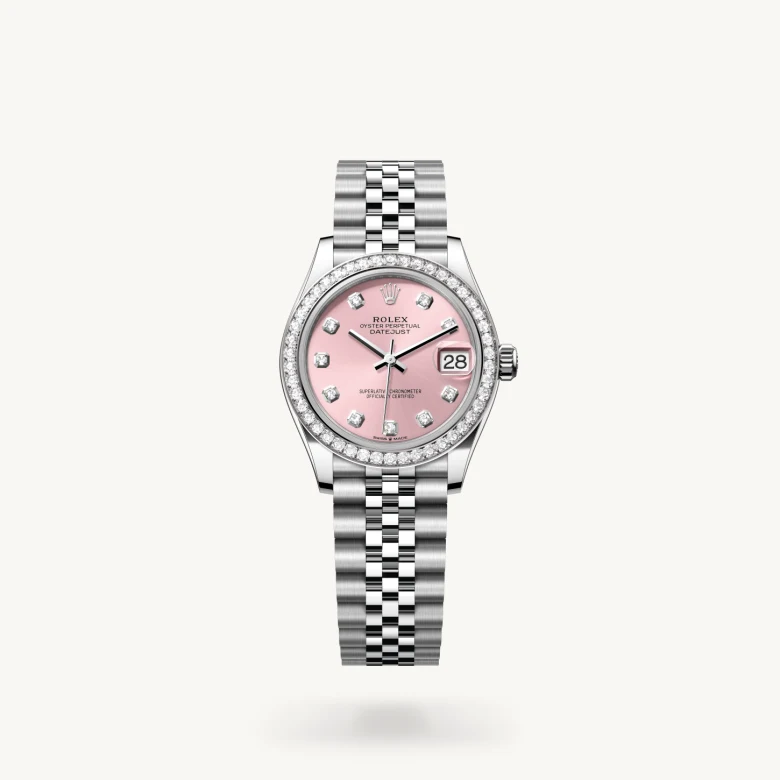 Rolex Datejust in Rolesor weiß (Kombination aus Edelstahl Oystersteel und Weißgold), M278384RBR-0036 - S.M.WILD