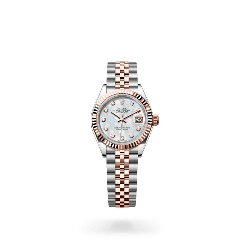 Rolex Lady-Datejust in Rolesor Everose (Kombination aus Edelstahl Oystersteel und Everose-Gold), M279171-0013 - S.M.WILD