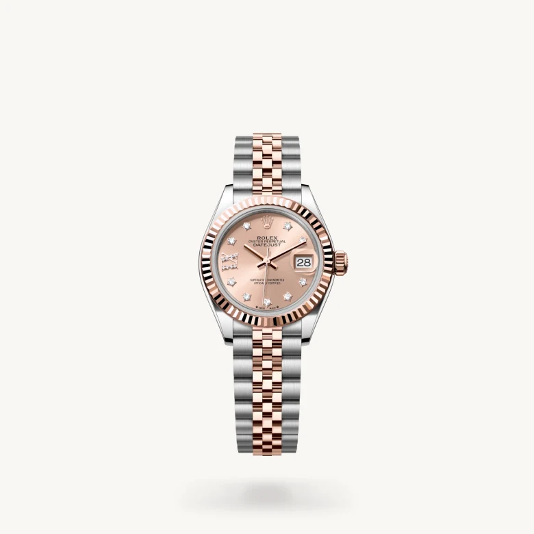Rolex Lady-Datejust in Rolesor Everose (Kombination aus Edelstahl Oystersteel und Everose-Gold), M279171-0027 - S.M.WILD