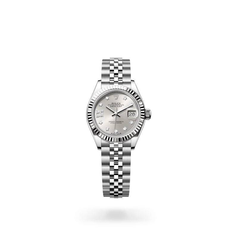 Rolex Lady-Datejust in Rolesor weiß (Kombination aus Edelstahl Oystersteel und Weißgold), M279174-0021 - S.M.WILD