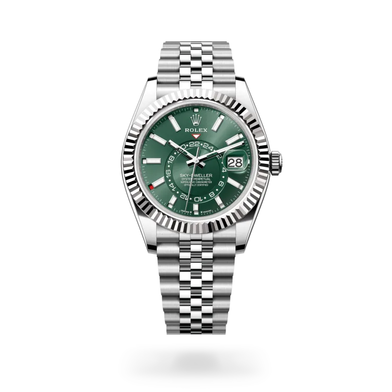 Rolex Sky-Dweller in Rolesor weiß (Kombination aus Edelstahl Oystersteel und Weißgold), M336934-0002 - S.M.WILD