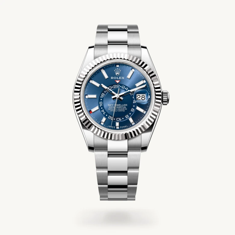 Rolex Sky-Dweller in Rolesor weiß (Kombination aus Edelstahl Oystersteel und Weißgold), M336934-0005 - S.M.WILD