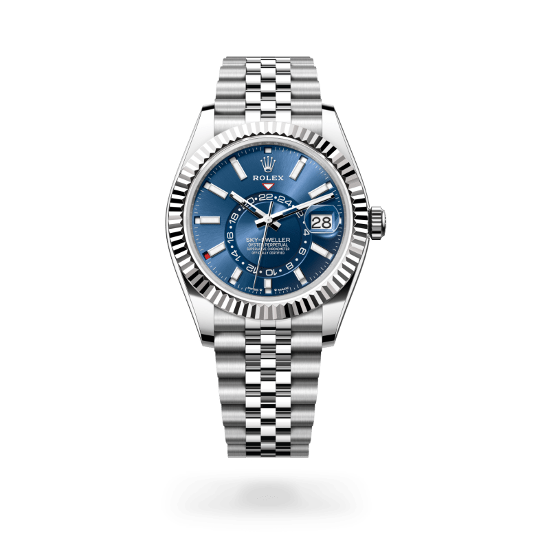 Rolex Sky-Dweller in Rolesor weiß (Kombination aus Edelstahl Oystersteel und Weißgold), M336934-0006 - S.M.WILD